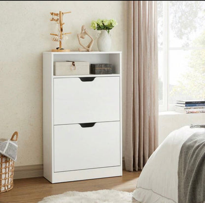 2-door shoe cabinet