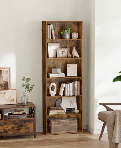 6-tier bookshelf