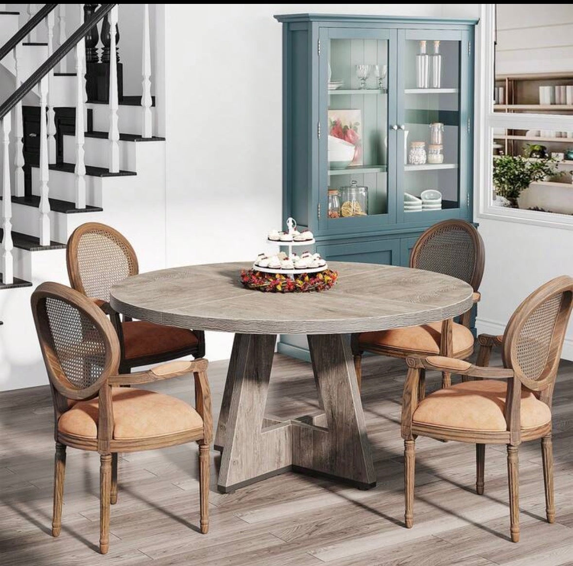 Round dining or kitchen table