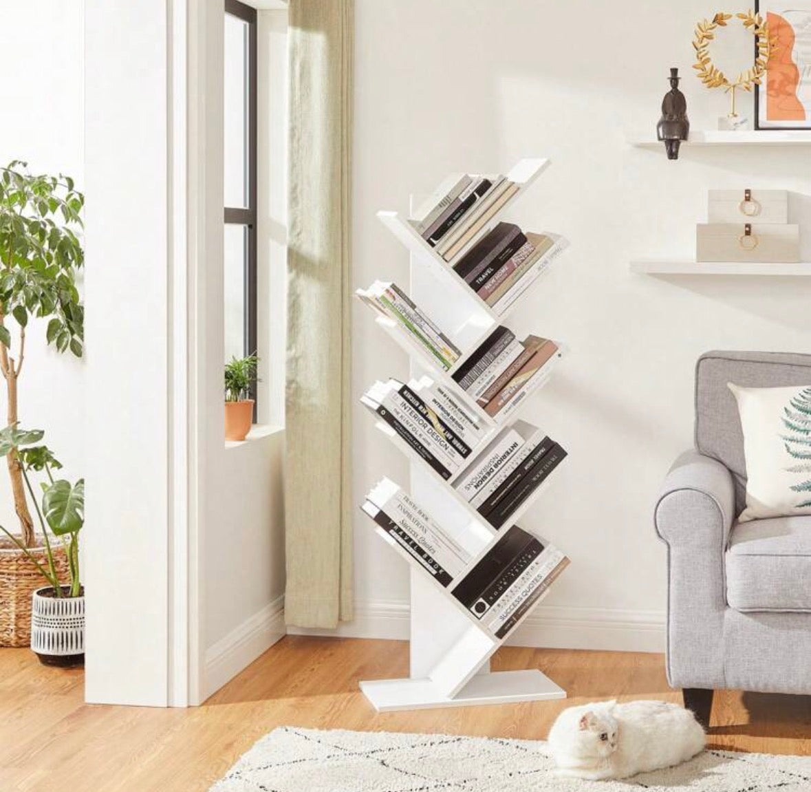 8-tier tree shelf