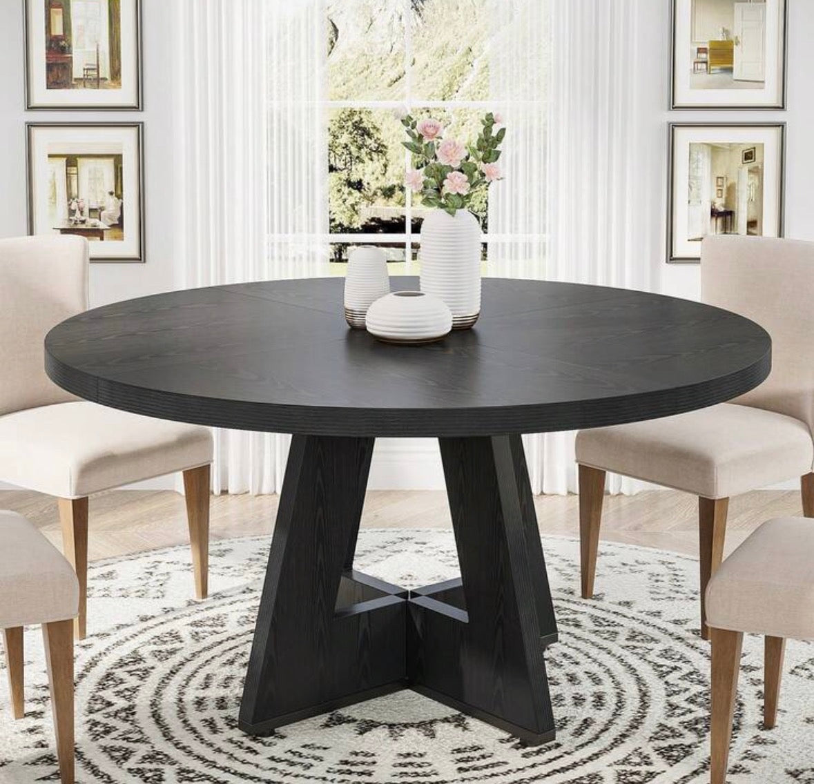 Round dining or kitchen table