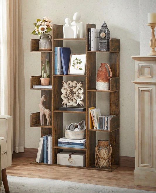 Tree bookshelf (13 compartments)