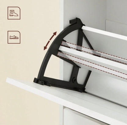 2-door shoe cabinet