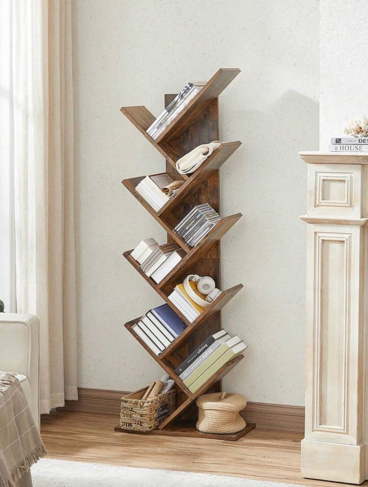 8-tier tree shelf