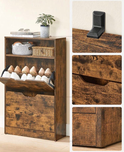 2-door shoe cabinet