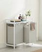 Laundry Hamper (2-Compartment Storage) 92 L
