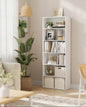 6-tier bookshelf