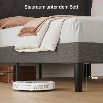 Easy-assembly upholstered bed