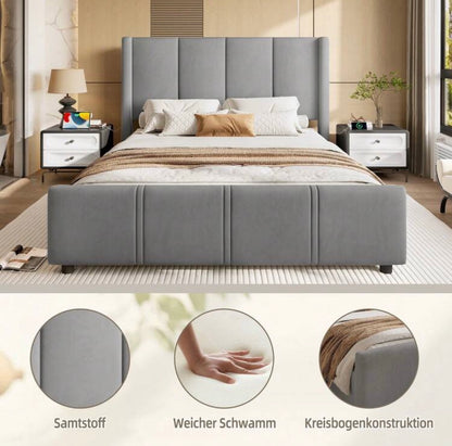 Modern Upholstered Bed 140x200