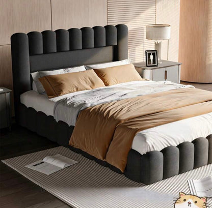 Cloud luminous storage bed