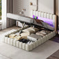 Cloud luminous storage bed