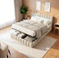 Cloud luminous storage bed