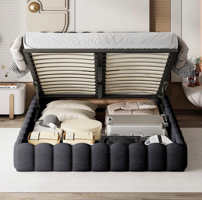 Cloud luminous storage bed