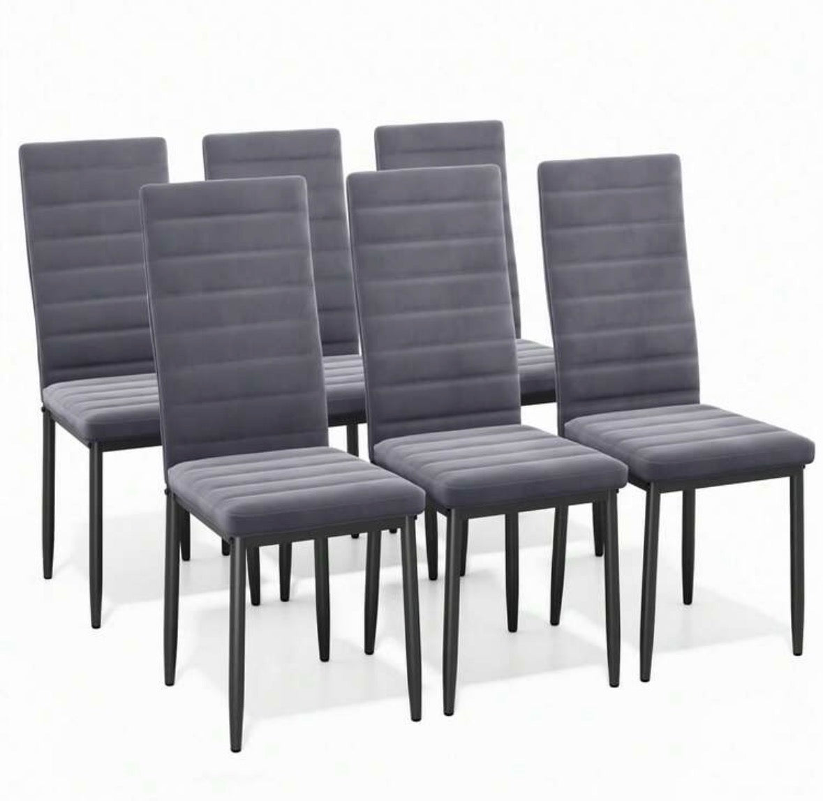 Set of 6 dining chairs