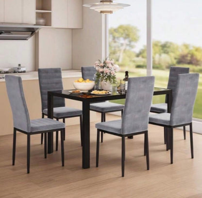 Set of 6 dining chairs