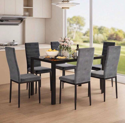 Set of 6 dining chairs