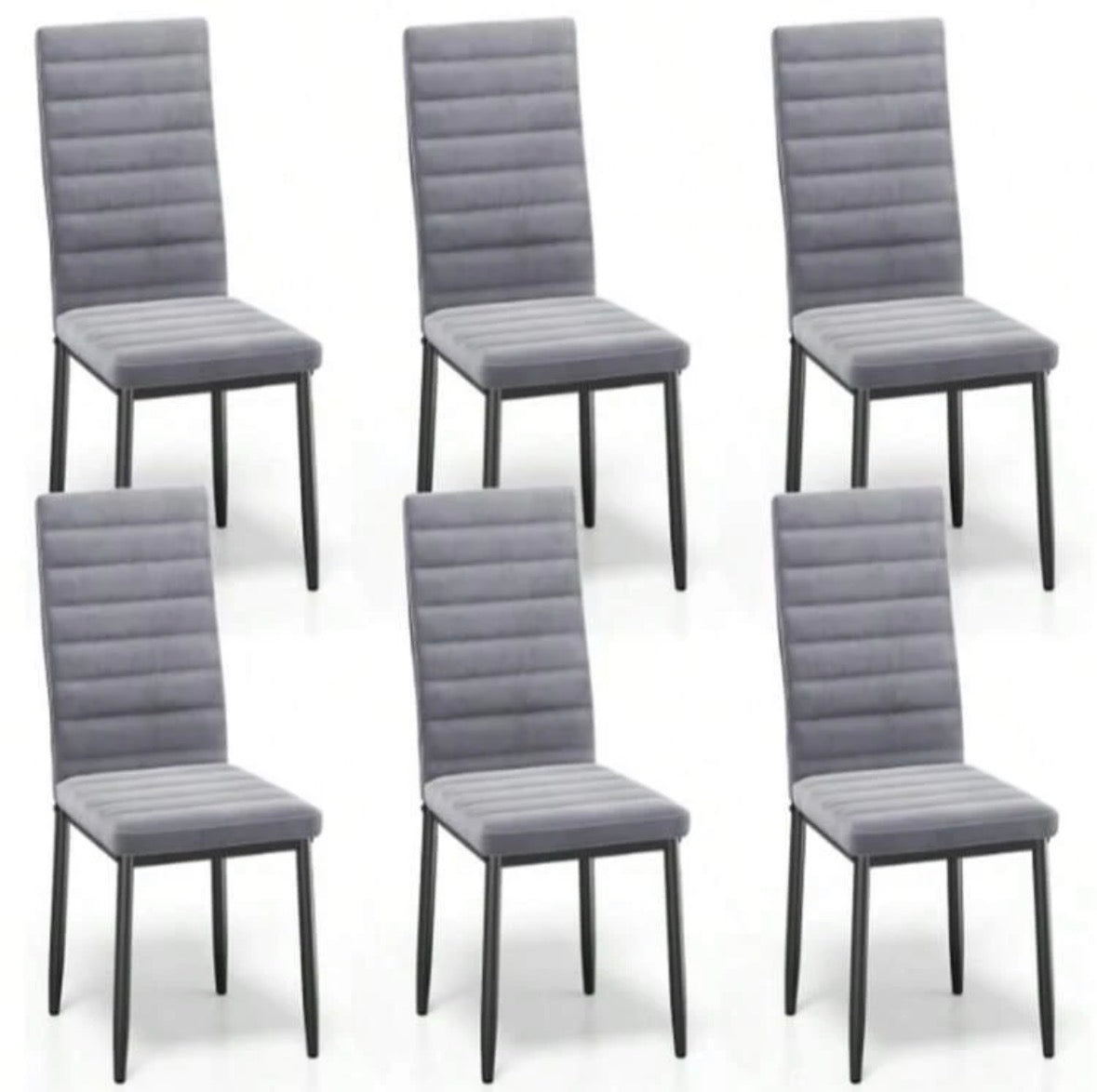 Set of 6 dining chairs