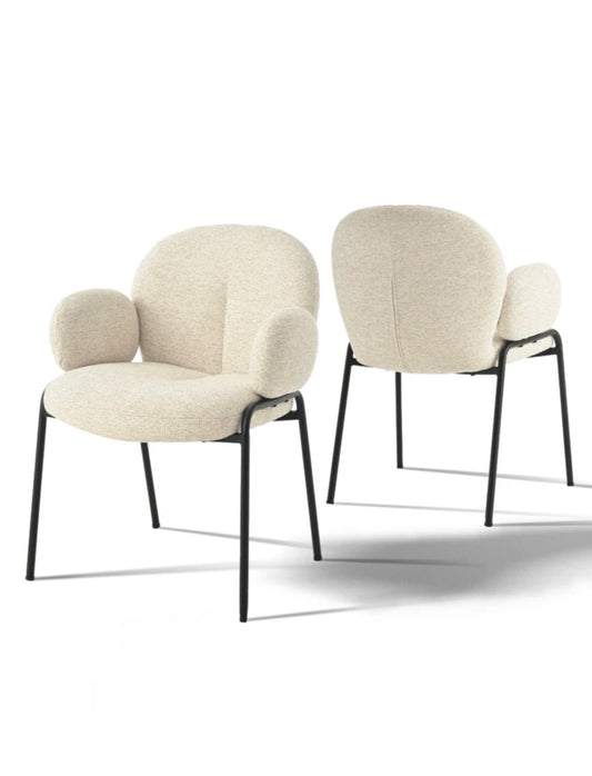 Cloud-style dining chairs
