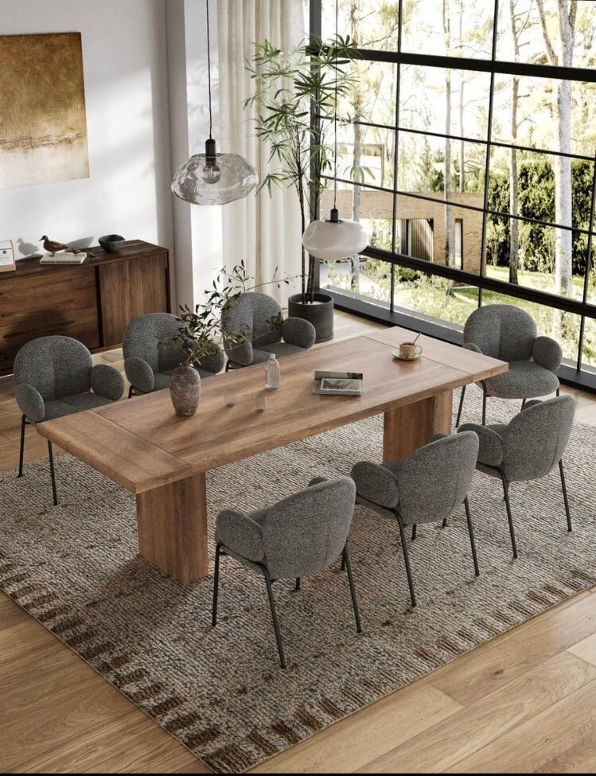 Cloud-style dining chairs
